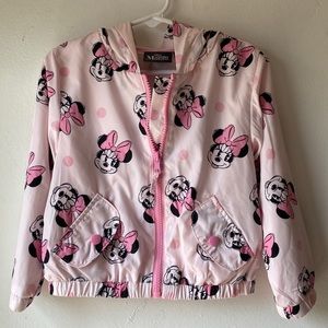 Disney Minnie Mouse pink windbreaker